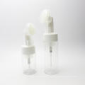 43mm PET 120ml 150ml Plastic Foam Pump clear Bottle With Silicone Brush FB-002Z